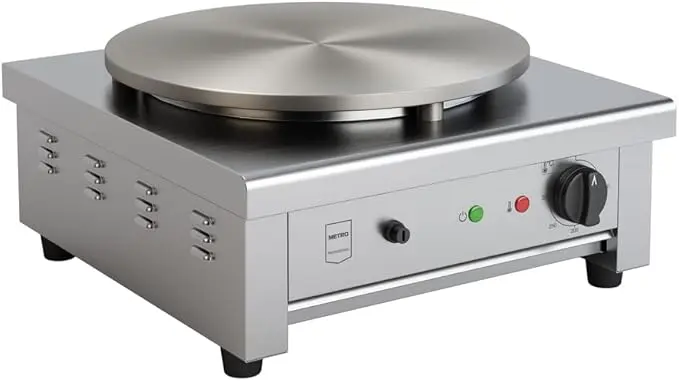 Professioneller METRO Professional GCP1040 Crepe-Maker aus Edelstahl im Test für nachhaltige Crepe-Maker.