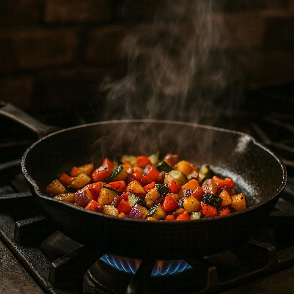 Nachhaltige Pfannen aus Gusseisen