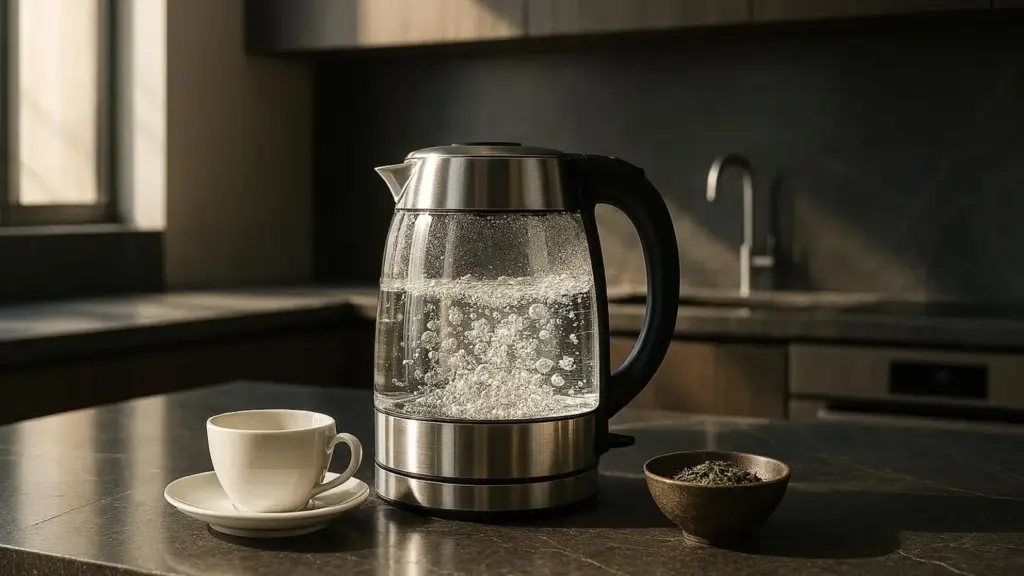 Plastikfreier Wasserkocher im Test: Die besten schadstofffreien Modelle aus Glas und Edelstahl für gesunden Teegenuss.