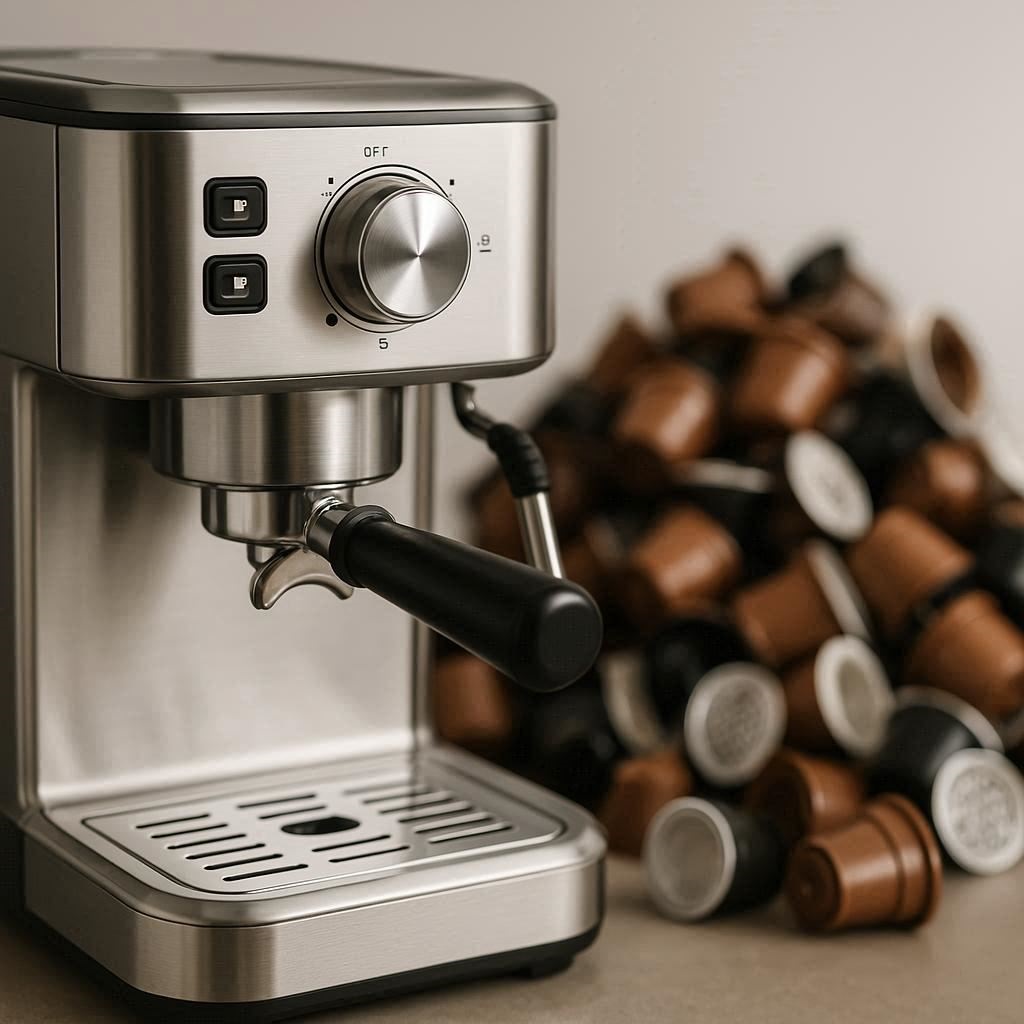 Die 5 besten langlebige Kaffeemaschinen für Kaffee ohne Kapselmüll und Elektroschrott.