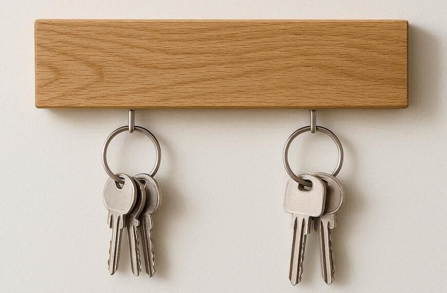 Nachhaltige Schlüsselbretter im Vergleich: Die besten Organizer aus Massivholz und Edelstahl mit Magnetfunktion für den Flur.