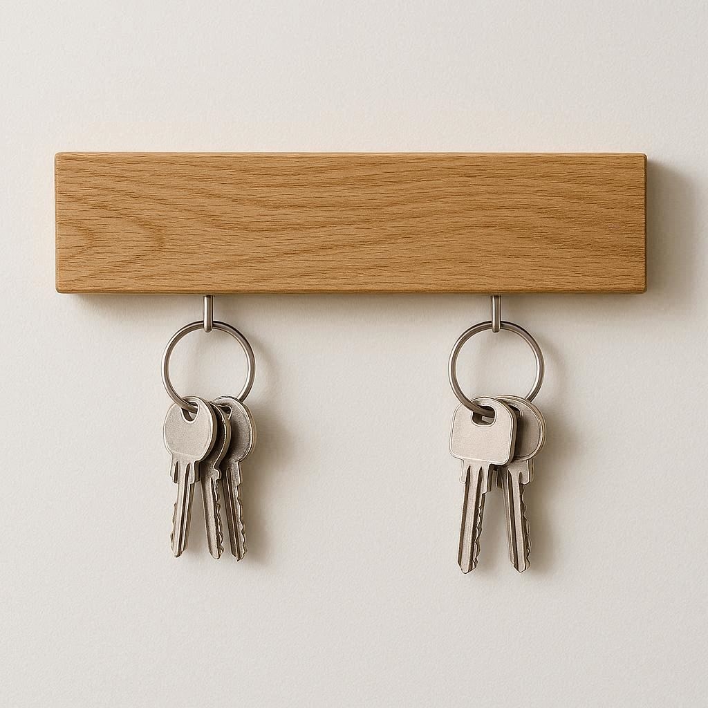 Nachhaltige Schlüsselbretter im Vergleich: Die besten Organizer aus Massivholz und Edelstahl mit Magnetfunktion für den Flur.
