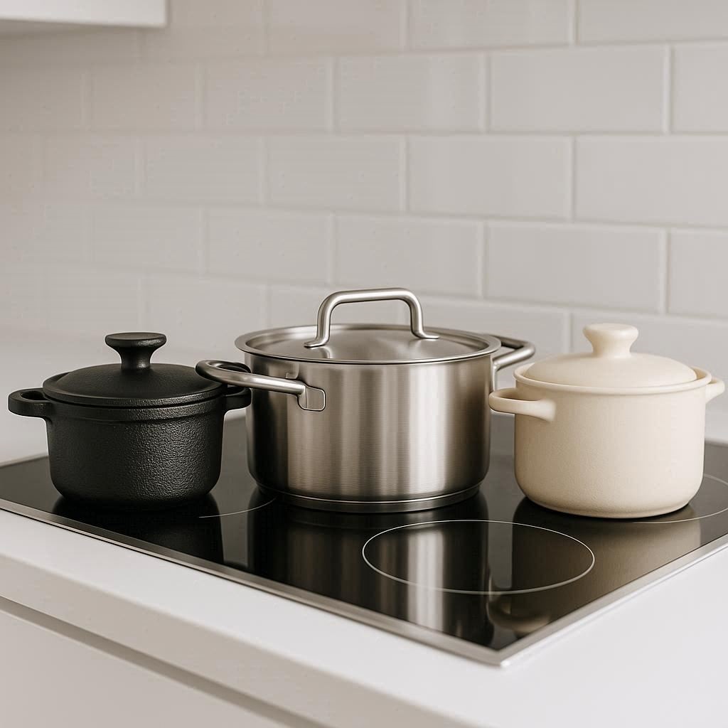 Nachhaltige Töpfe im Vergleich: Schadstofffreies Kochgeschirr aus Edelstahl, Gusseisen und Emaille für die gesunde Küche.