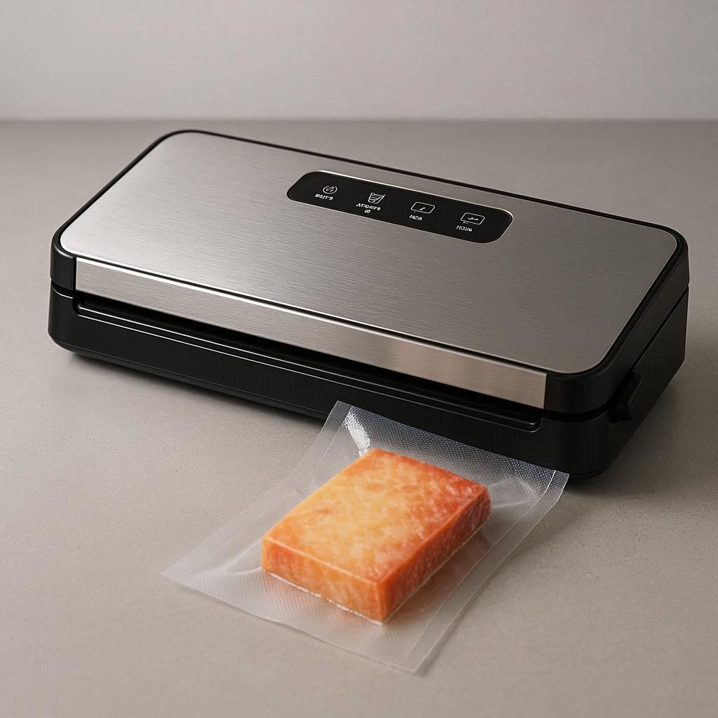 Nachhaltige Vakuumiergeräte im Vergleich: Die besten, langlebigen Modelle aus Edelstahl für die Reduzierung von Lebensmittelverschwendung.