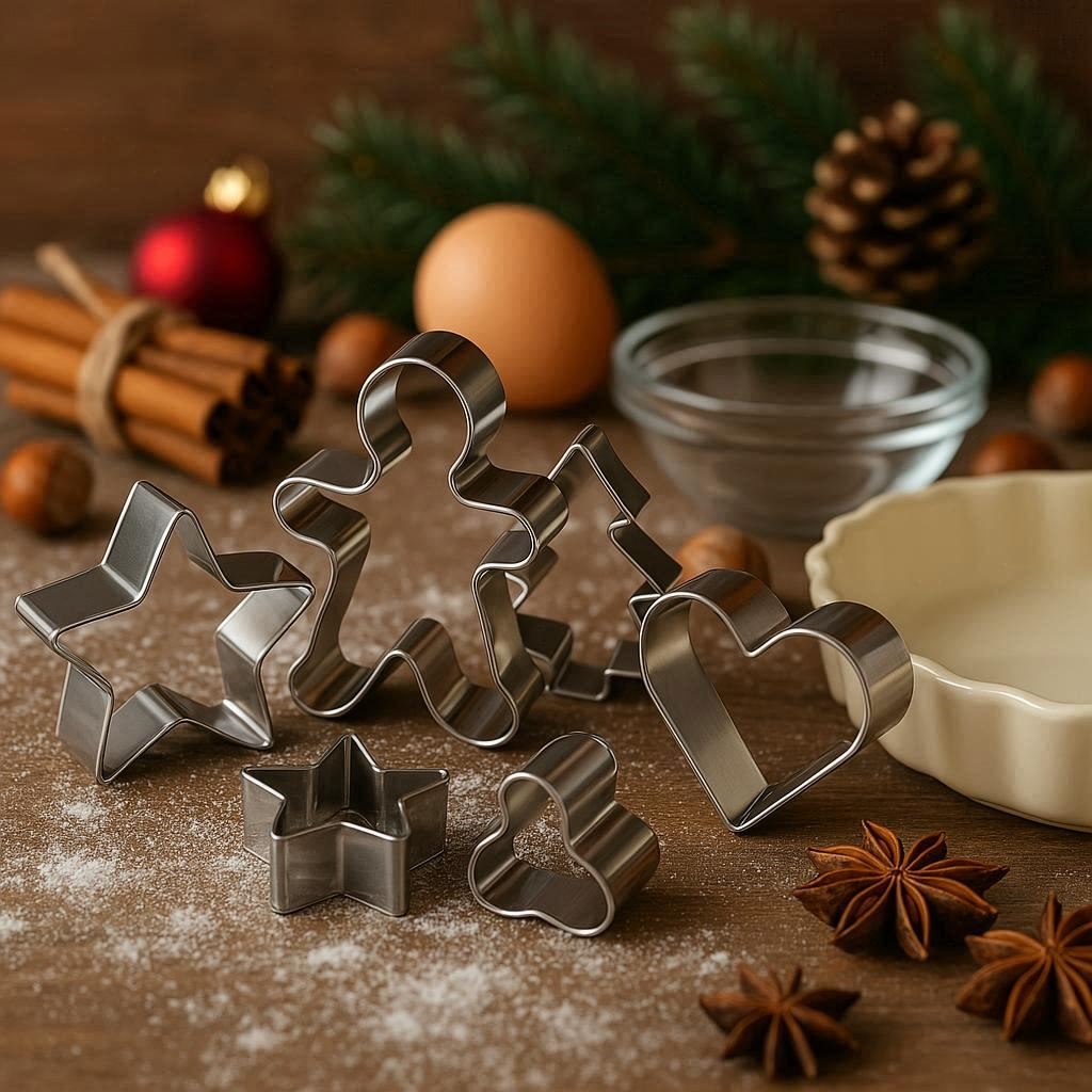 Nachhaltige Weihnachtsbäckerei Backformen im Vergleich: Schadstofffreie Ausstechformen, Stollenformen und Formen aus Edelstahl, Glas und Keramik.