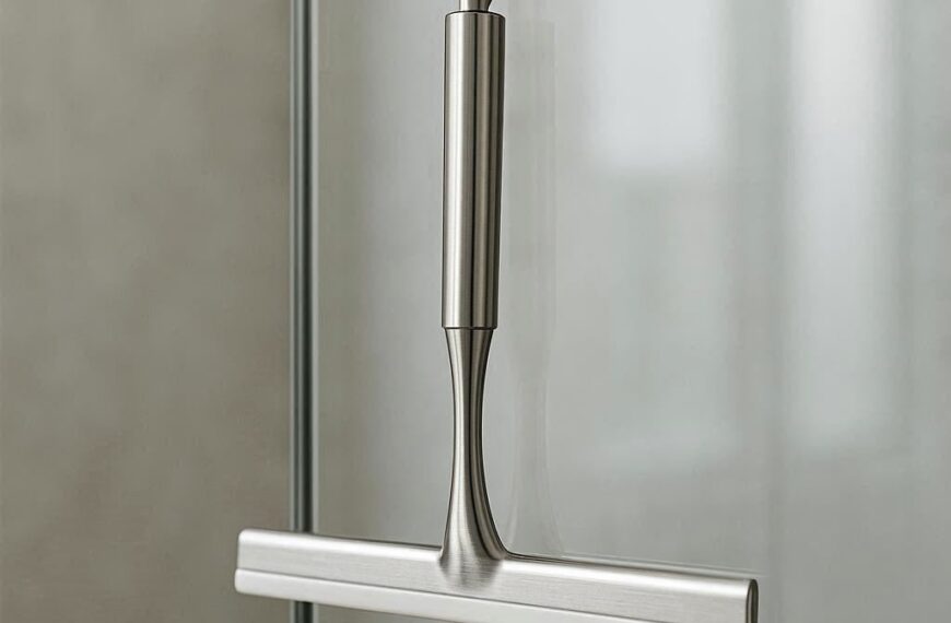 Nachhaltige Duschabzieher im Vergleich: Die besten Abzieher aus rostfreiem Edelstahl und langlebiger Silikonlippe gegen Kalk.