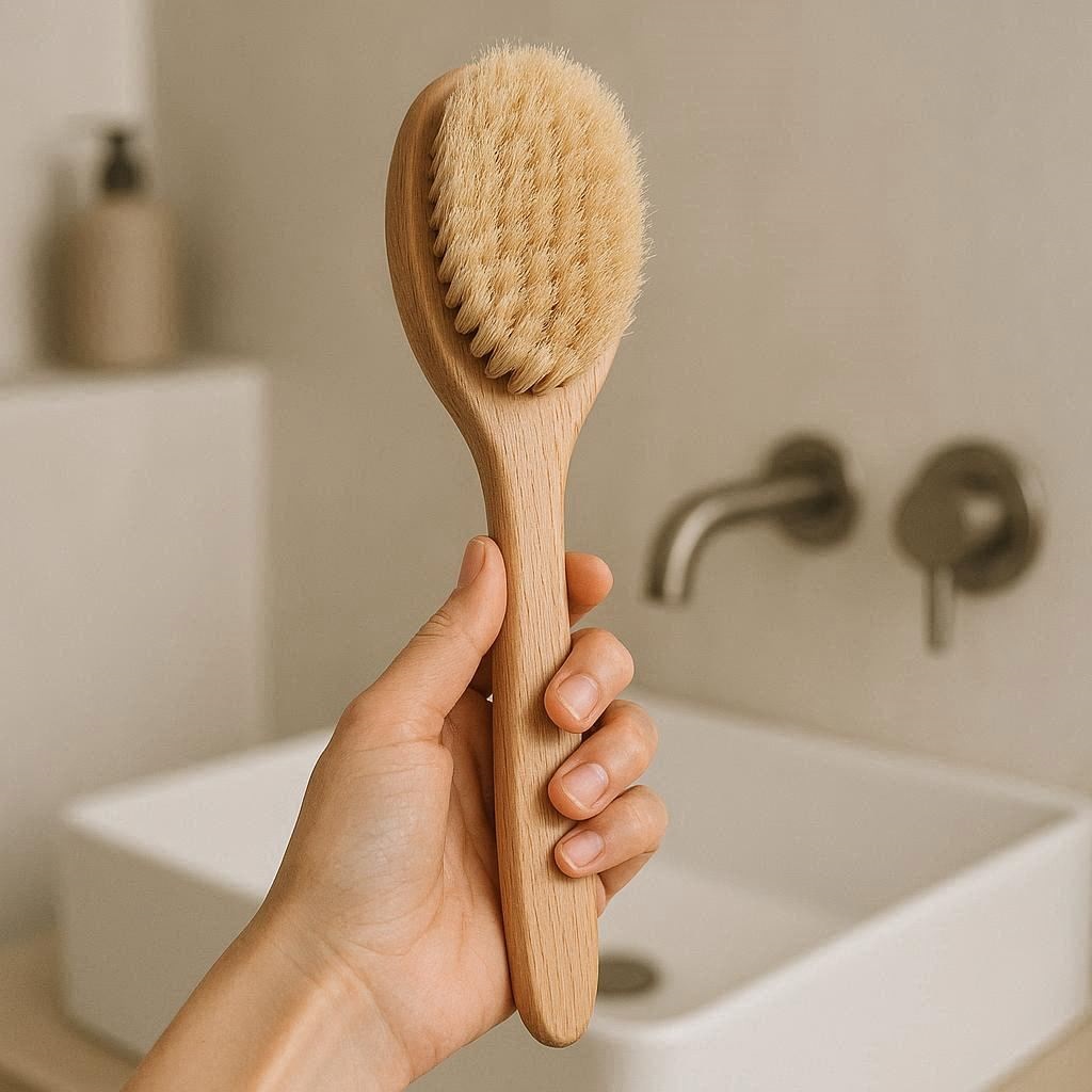 Nachhaltige Massagebürsten im Vergleich: Die besten Trockenbürsten mit Massivholzgriff und Naturfaserborsten zur Förderung der Durchblutung.