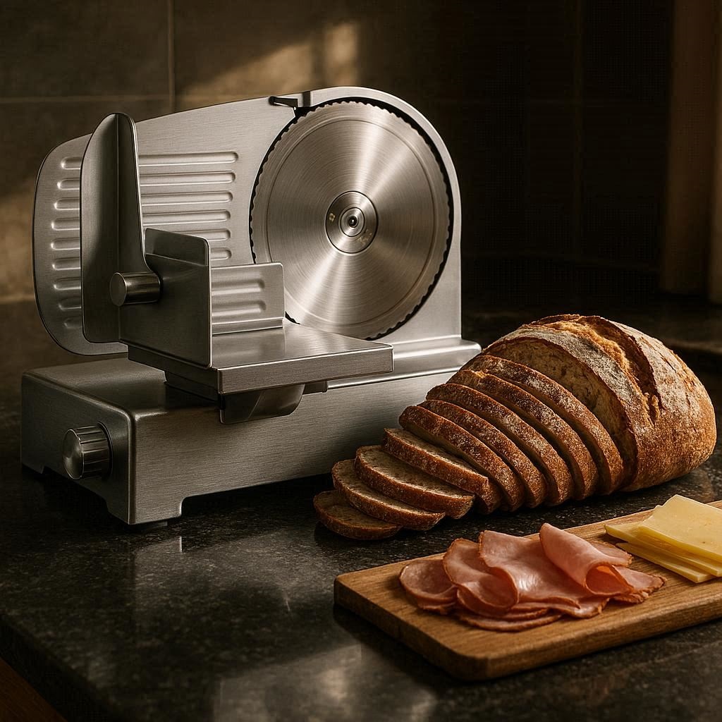 Nachhaltige Allesschneider im Vergleich: 5 hochwertige Modelle aus Vollmetall für eine plastikfreie Vorratshaltung.